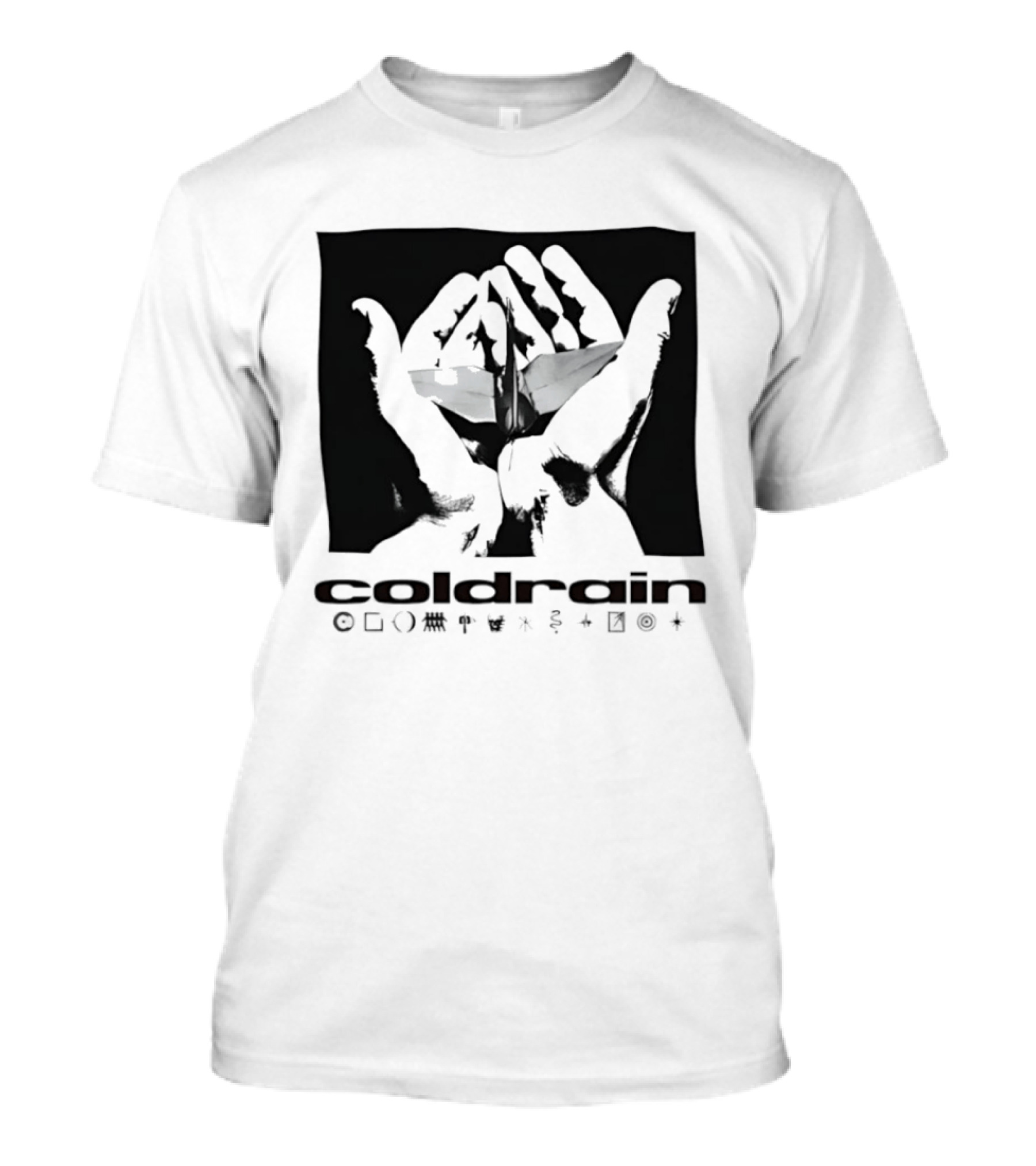 Coldrain Origami Hands Japanese Rock Band T-Shirt