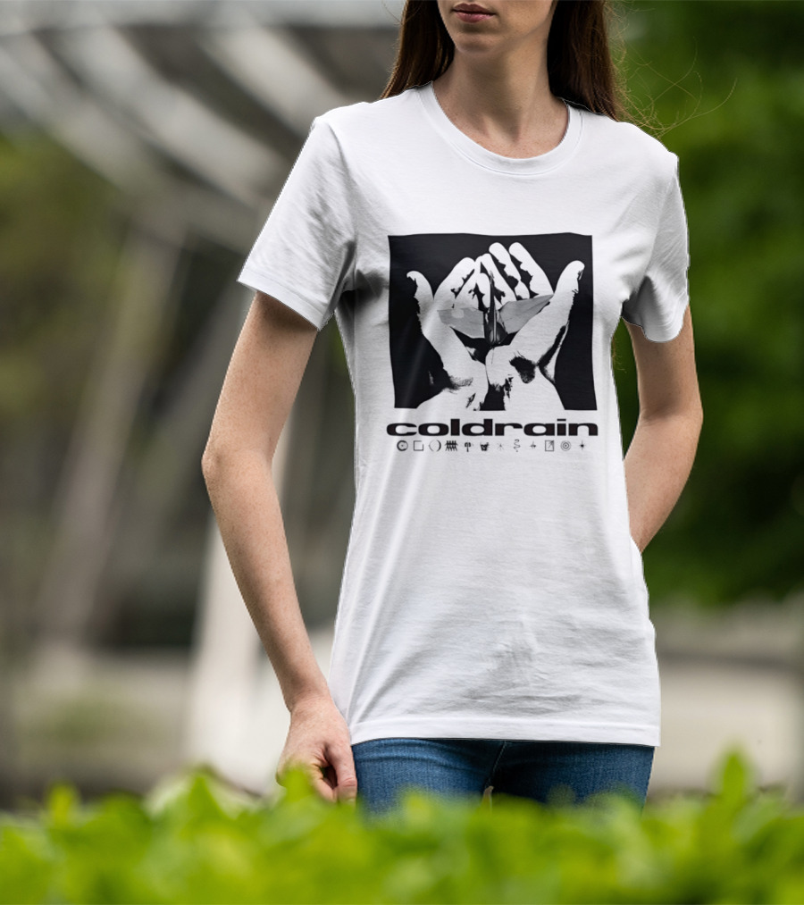 Coldrain Origami Hands Japanese Rock Band T-Shirt