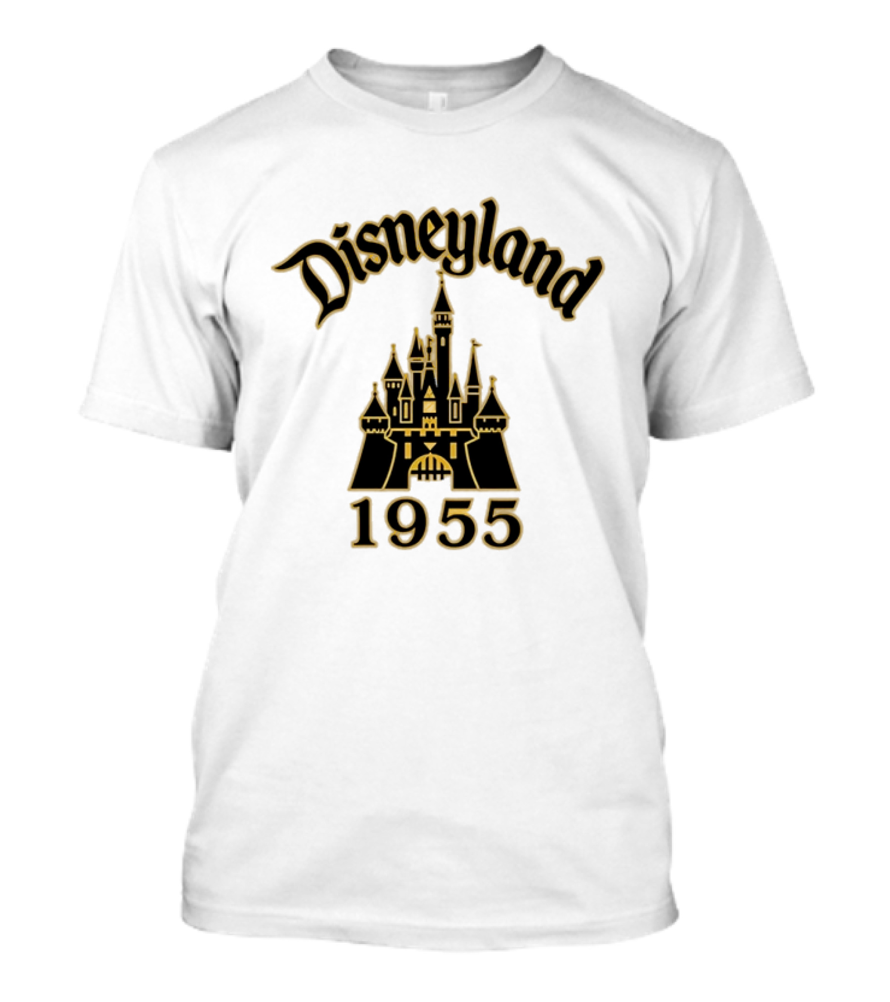 Disneyland 1955 Castle Walt Disney Classic Magic Kingdom T-Shirt