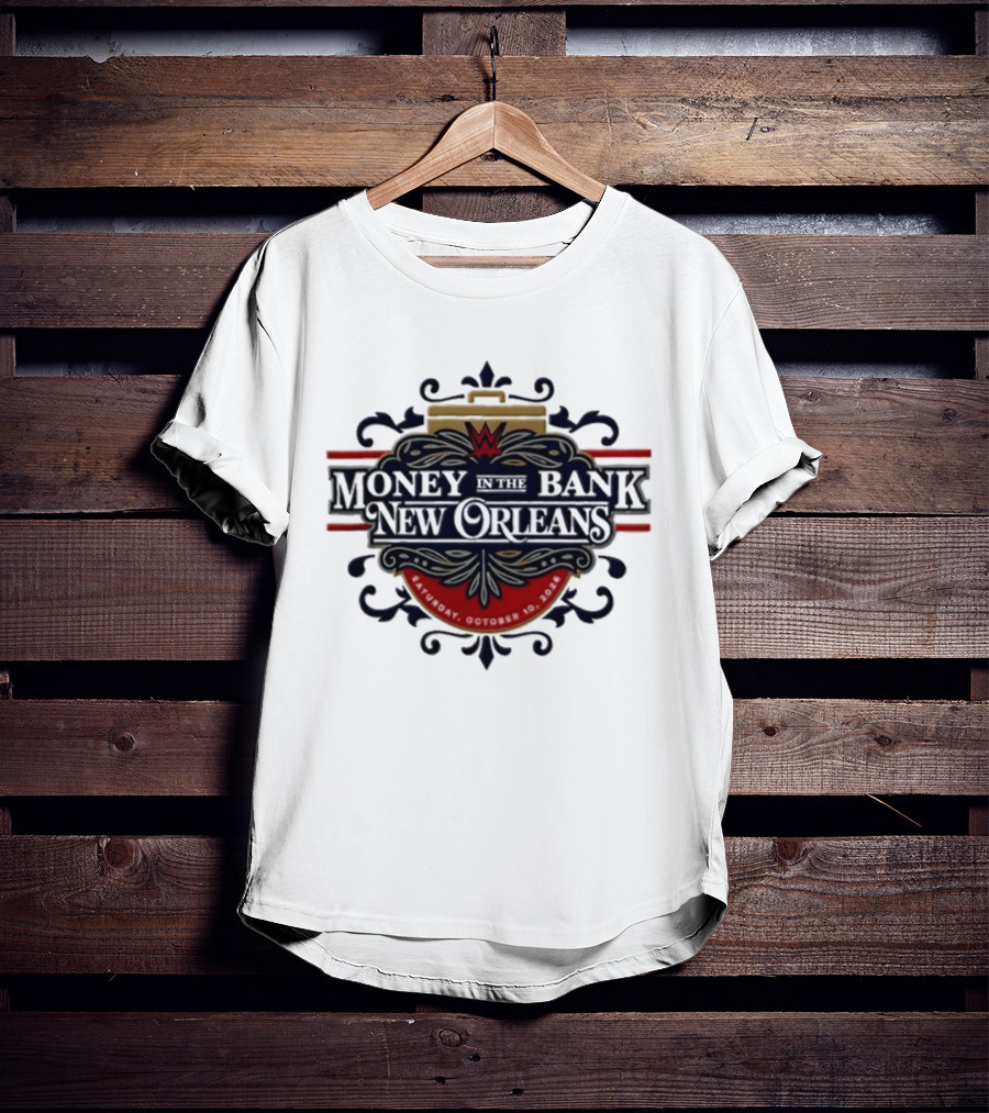 WWE Money In The Bank New Orleans 2026 ProSphere Event T-Shirt