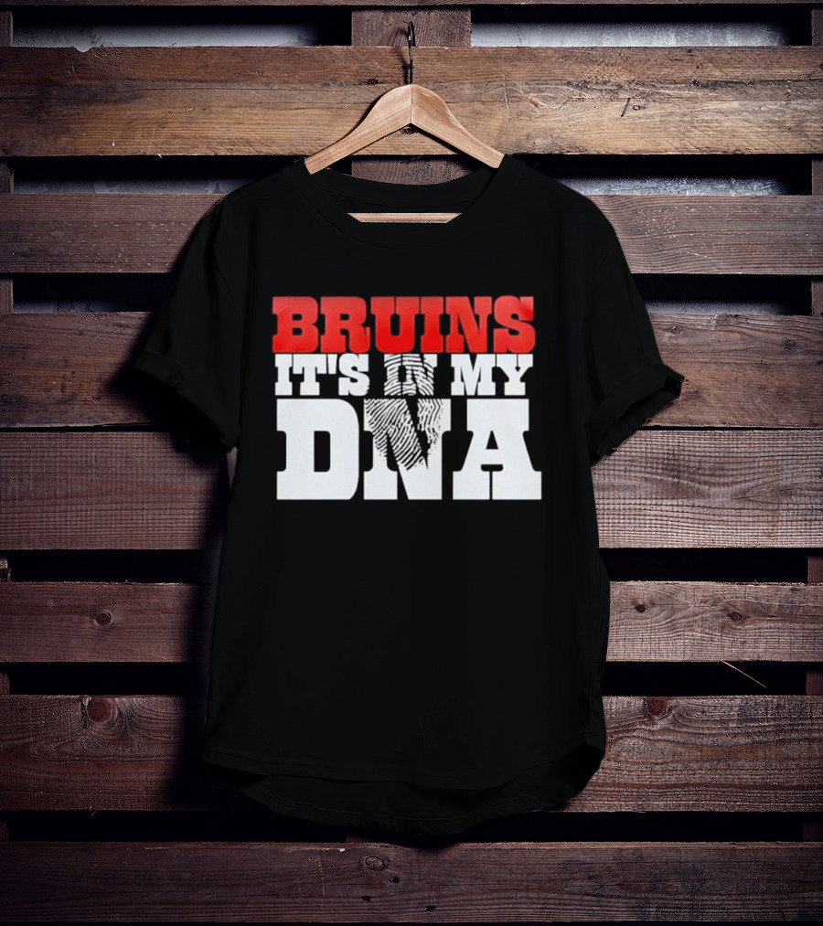 Bruins It's In My DNA NHL Hockey Fan Pride T-Shirt
