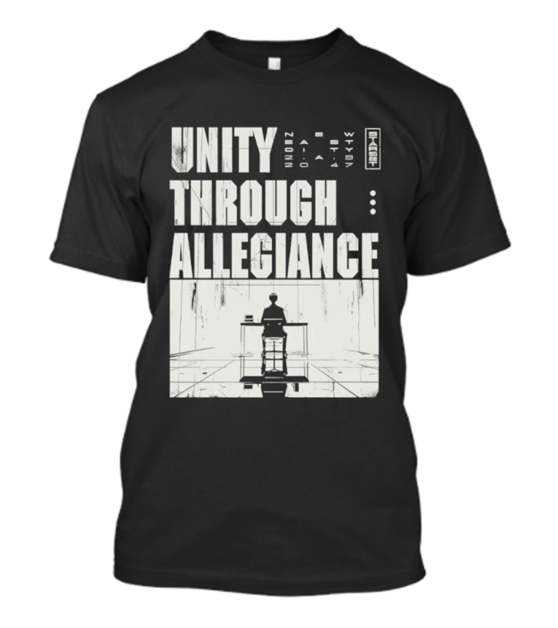 Unity Through Allegiance Neon Starset AIO T-Shirt