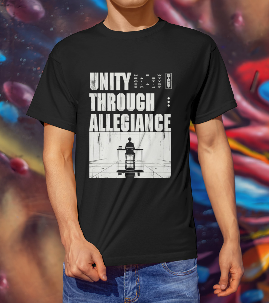 Unity Through Allegiance Neon Starset AIO T-Shirt