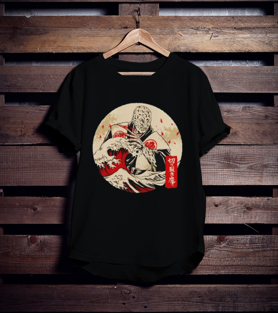 Freddy Krueger A Nightmare On Elm Street Japanese The Nightmare Samurai Ukiyo E T-Shirt