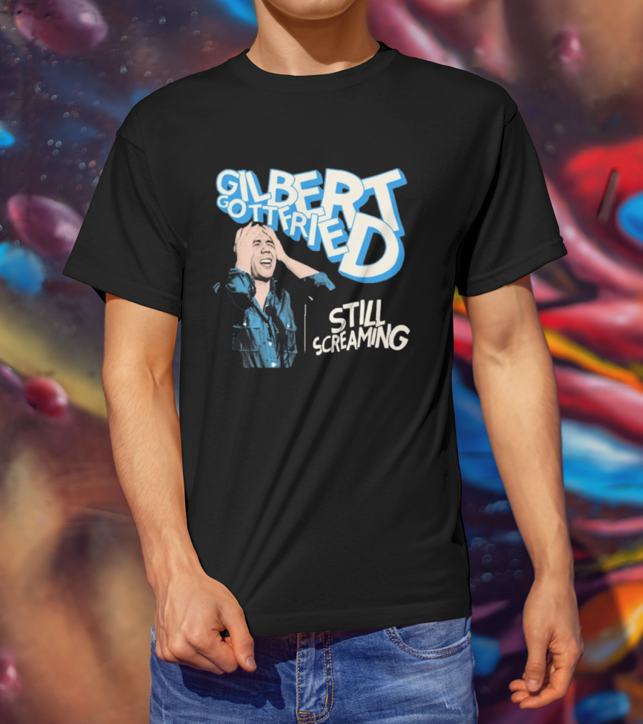 Gilbert Gottfried Still Screaming Comedian T-Shirt