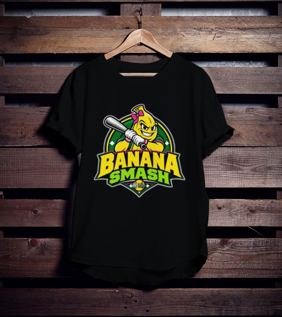 Banana Smash Uncle Charlie's Softball T-Shirt