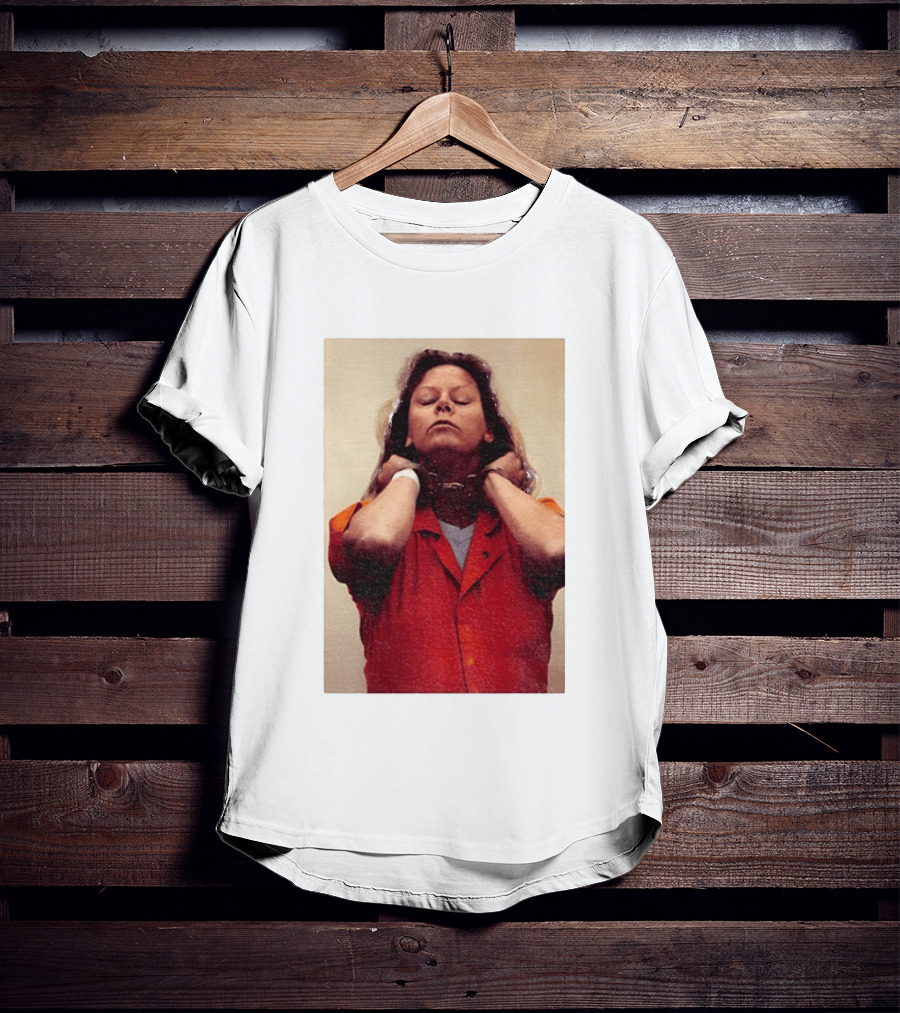 Aileen Wuornos True Crime Iconic Orange Jumpsuit Political T-Shirt