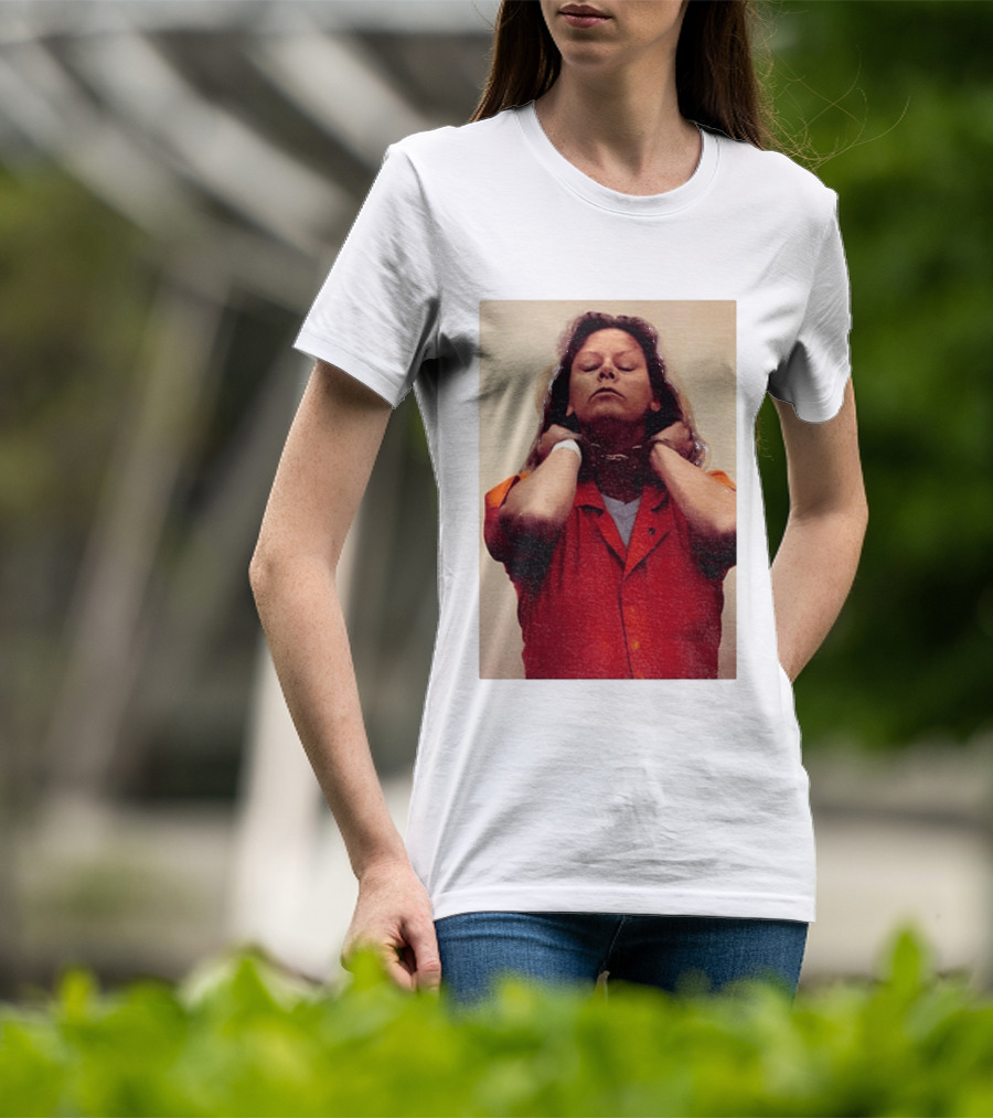 Aileen Wuornos True Crime Iconic Orange Jumpsuit Political T-Shirt