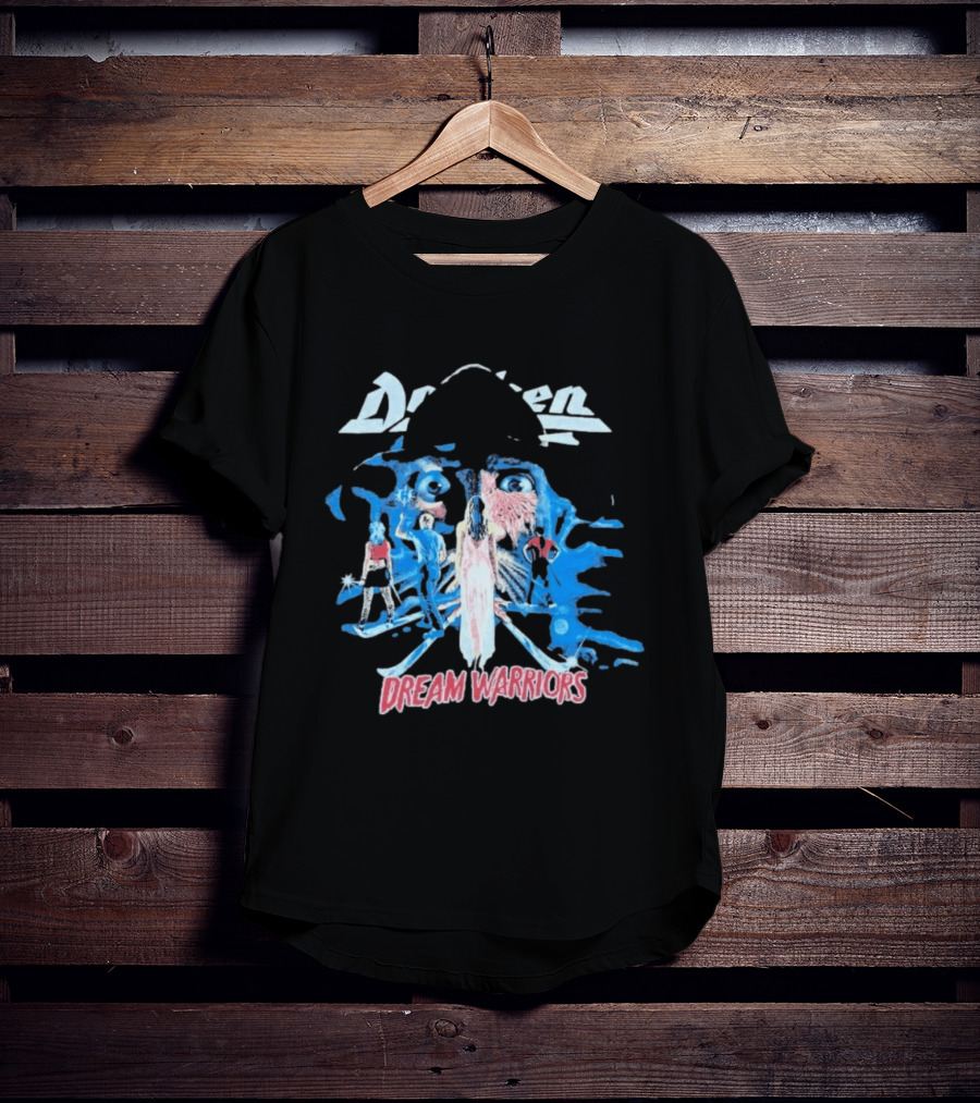 Dokken Dream Warriors A Nightmare On Elm Street Horror Music Collaboration T-Shirt