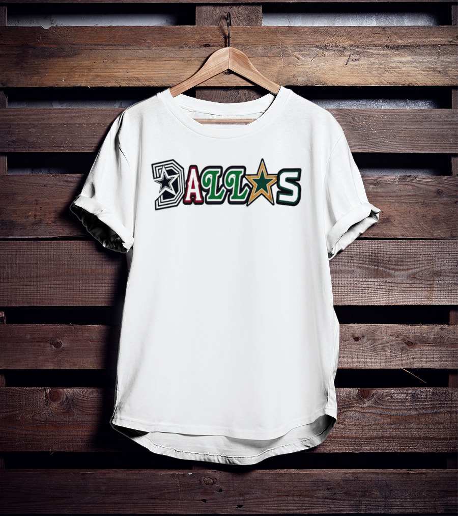 Dallas Texas Rangers Sports Teams Fan T-Shirt