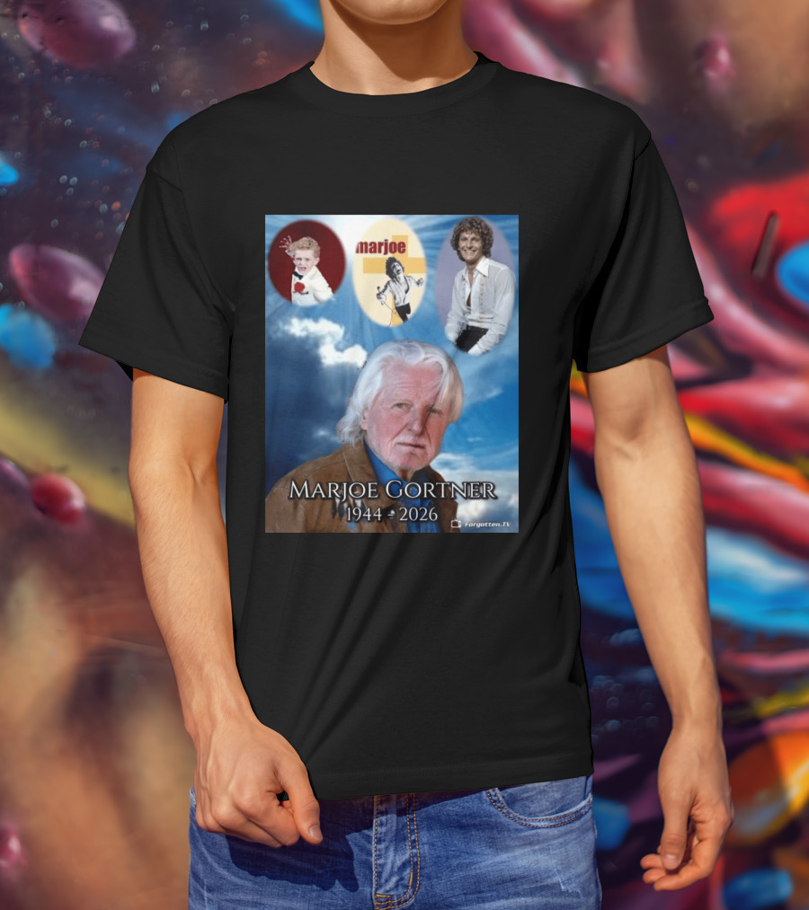 Marjoe Gortner 1944 2026 Forgotten TV Tribute Collage T-Shirt