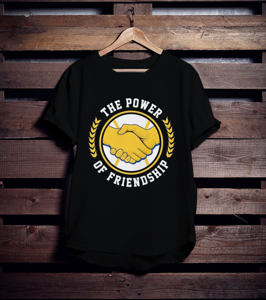 The Power Of Friendship Handshake Unity T-Shirt