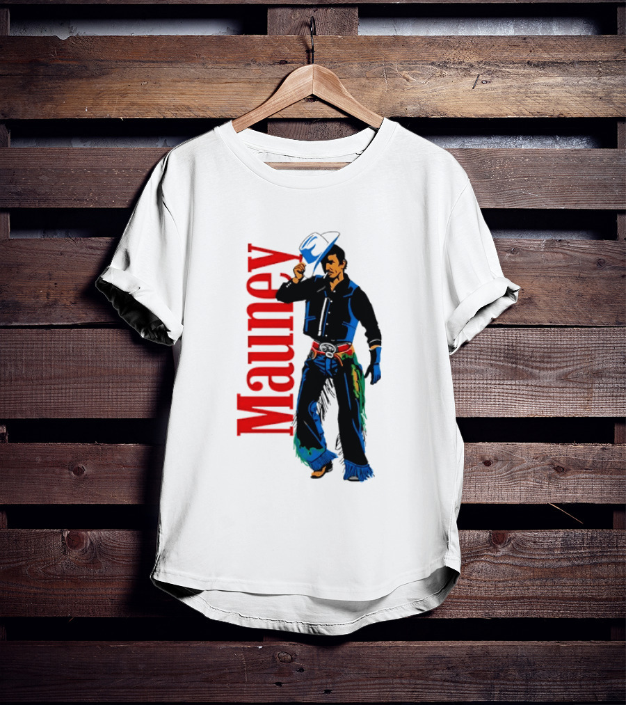 JB Mauney Bull Rider Cowboy Style Western T-Shirt