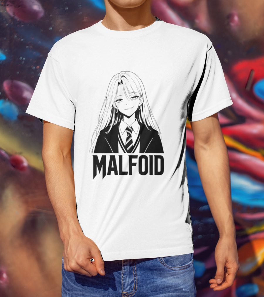 Malfoid Anime Wizard School Manga T-Shirt