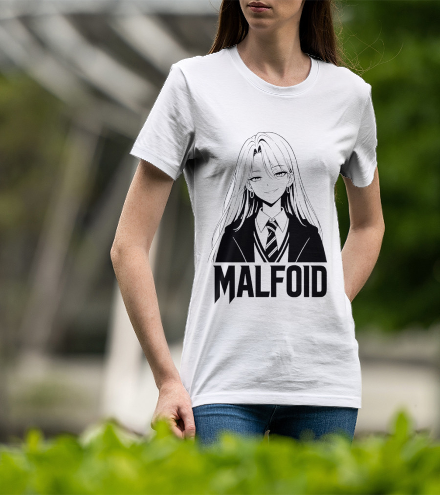 Malfoid Anime Wizard School Manga T-Shirt