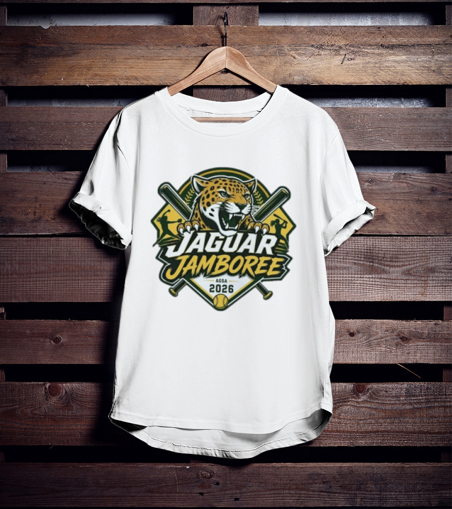 AGSA 2026 Jaguar Jamboree Ashwaubenon Baseball Softball Event T-Shirt