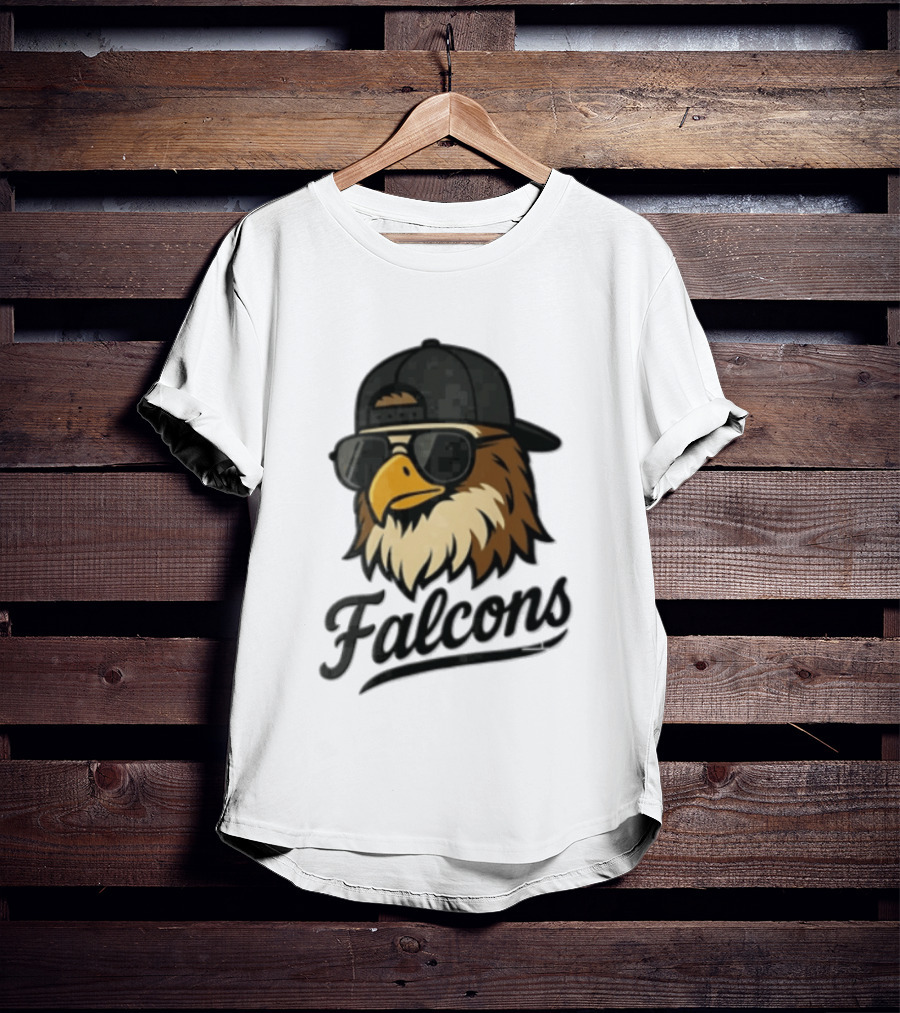 Falcons Eagle Sunglasses Baseball Cap T-Shirt