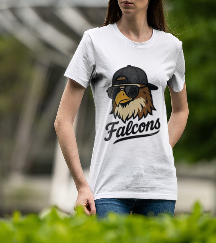 Falcons Eagle Sunglasses Baseball Cap T-Shirt