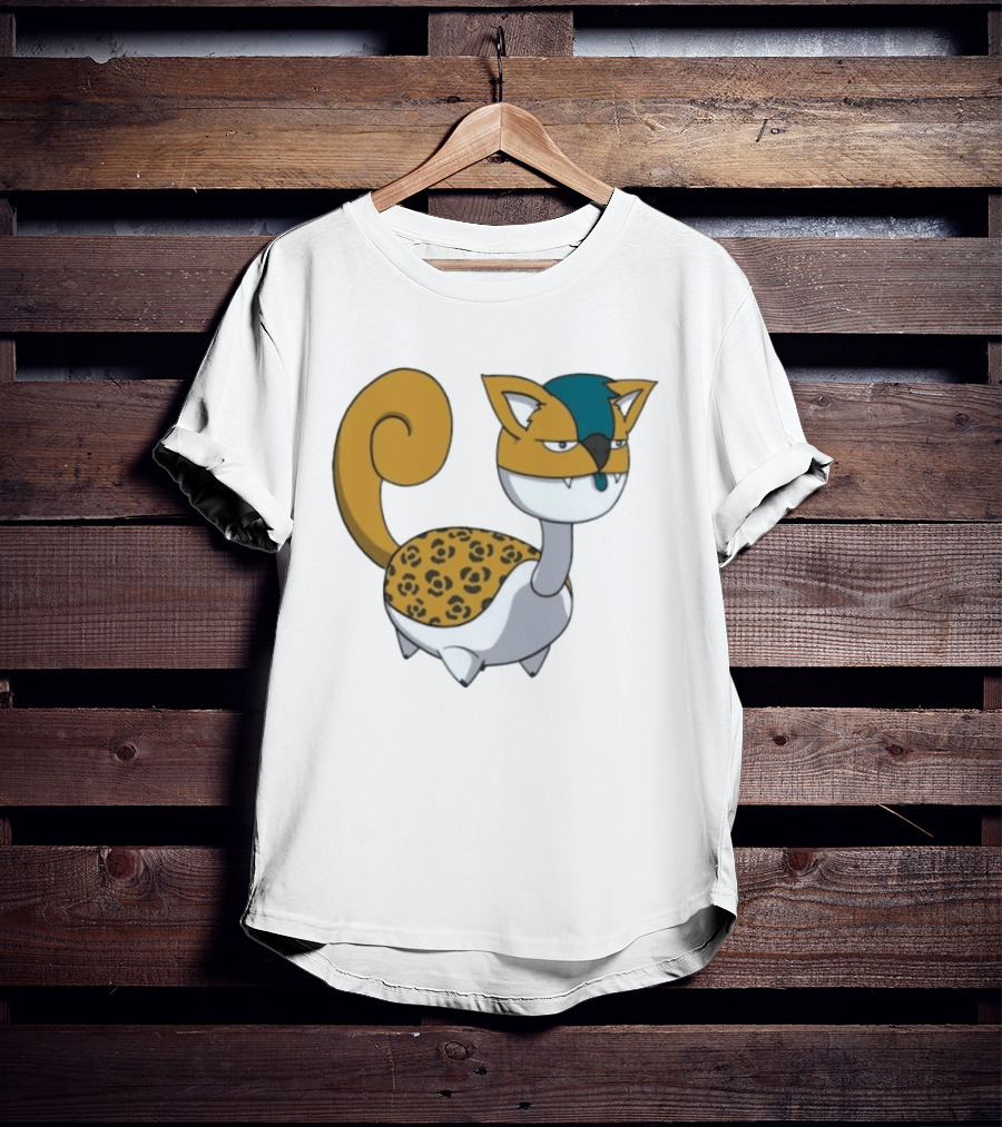 Jacksonville Jaguars Pokemon Fusion Cartoon T-Shirt