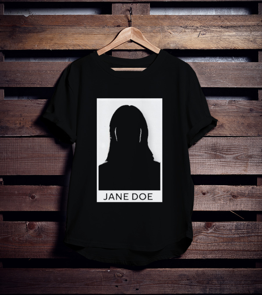 Justice For Jane Doe Silhouette Recognition Movement T-Shirt