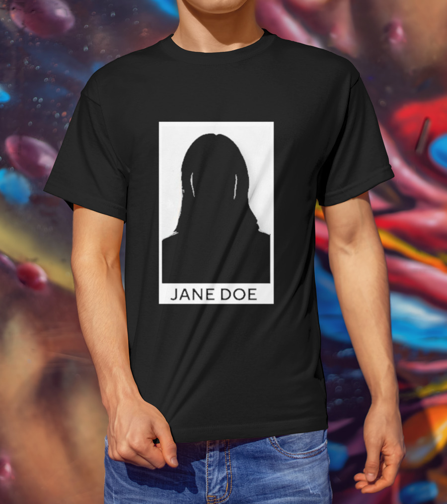 Justice For Jane Doe Silhouette Recognition Movement T-Shirt