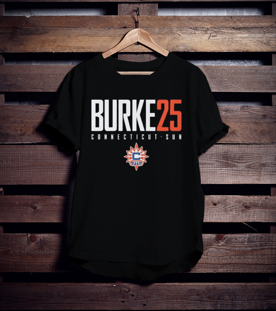 Connecticut Sun Burke 25 WNBA Basketball T-Shirt