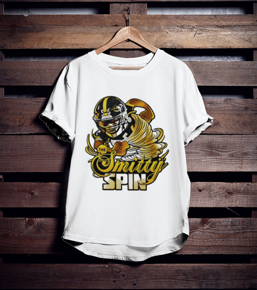 Smittyj Spin Alex Highsmith Pittsburgh Steelers Football T-Shirt
