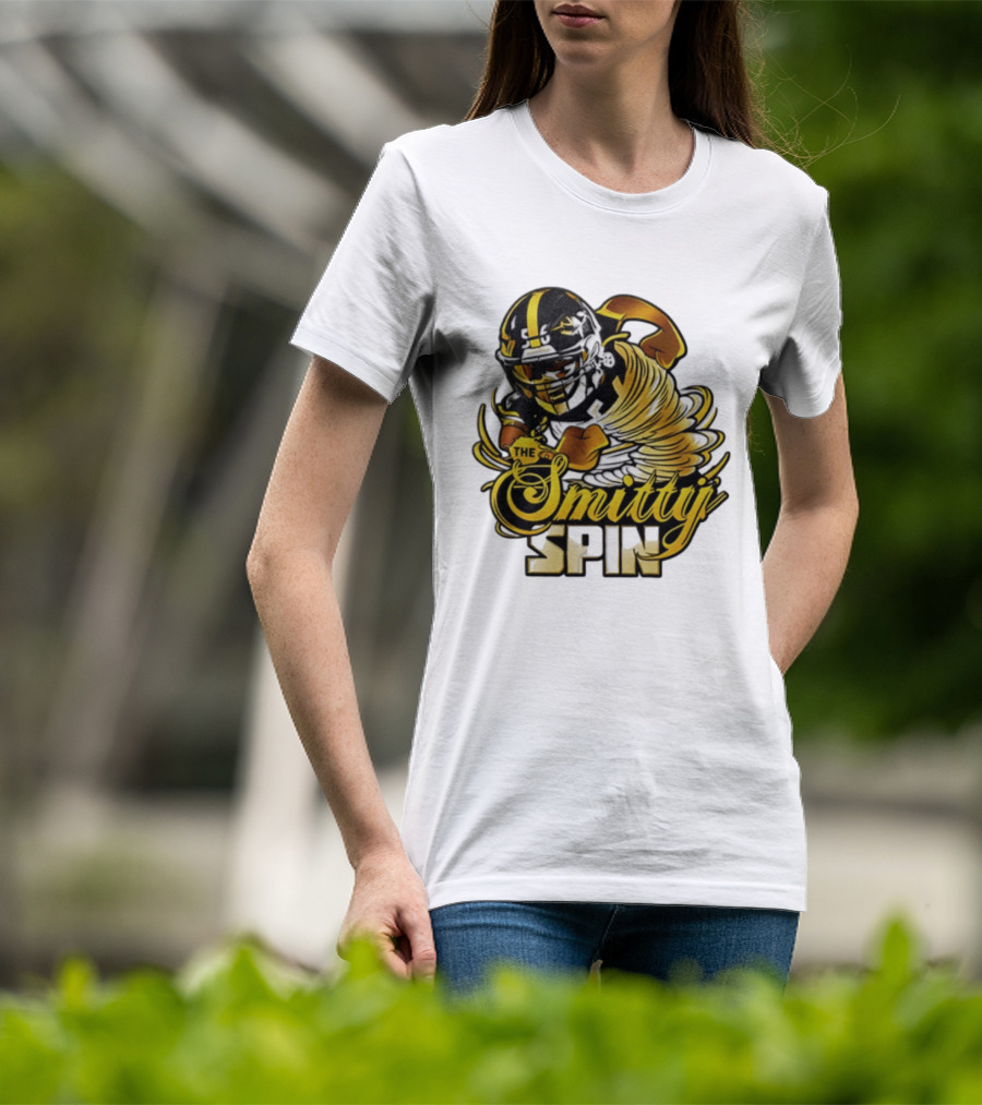 Smittyj Spin Alex Highsmith Pittsburgh Steelers Football T-Shirt