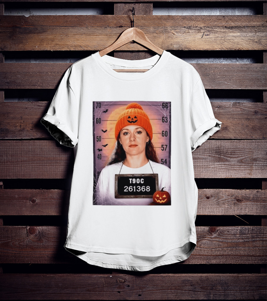 T90C Halloween Shot Pumpkin Hat 261368 T-Shirt