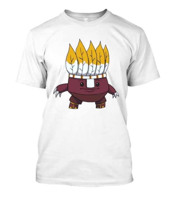 Washington Commanders Pokemon Cartoon T-Shirt