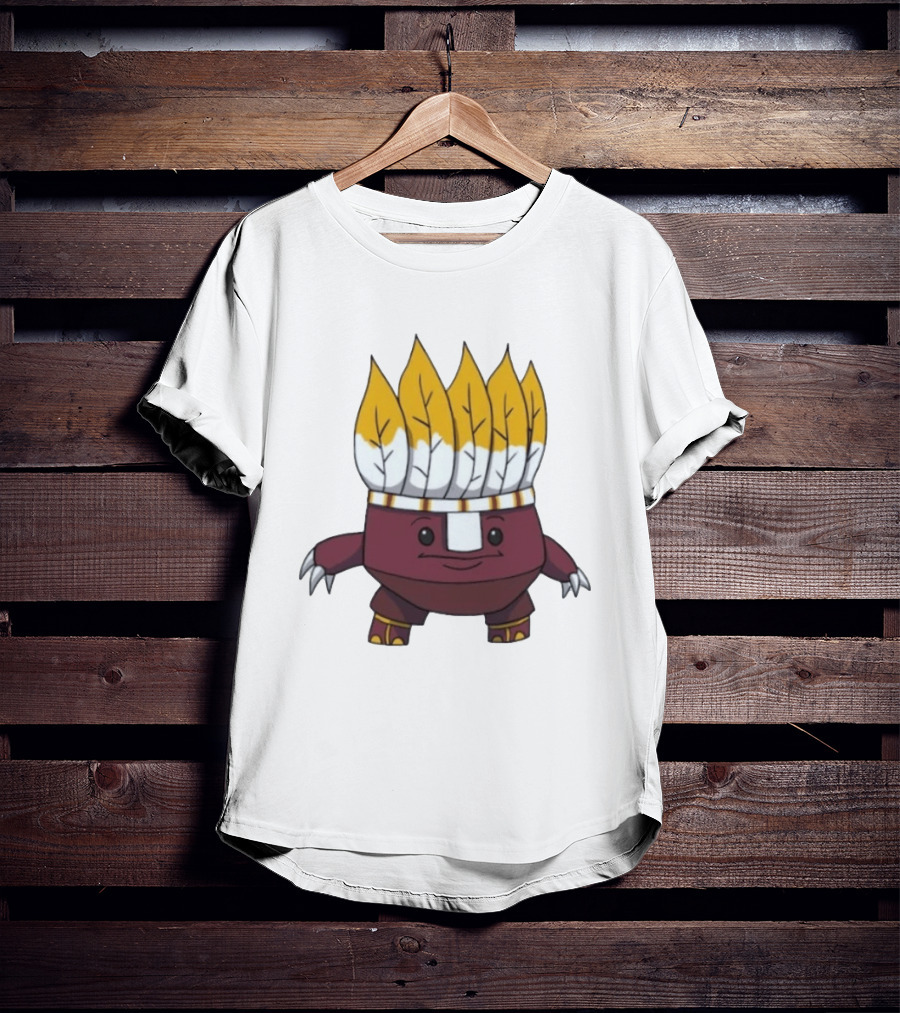 Washington Commanders Pokemon Cartoon T-Shirt