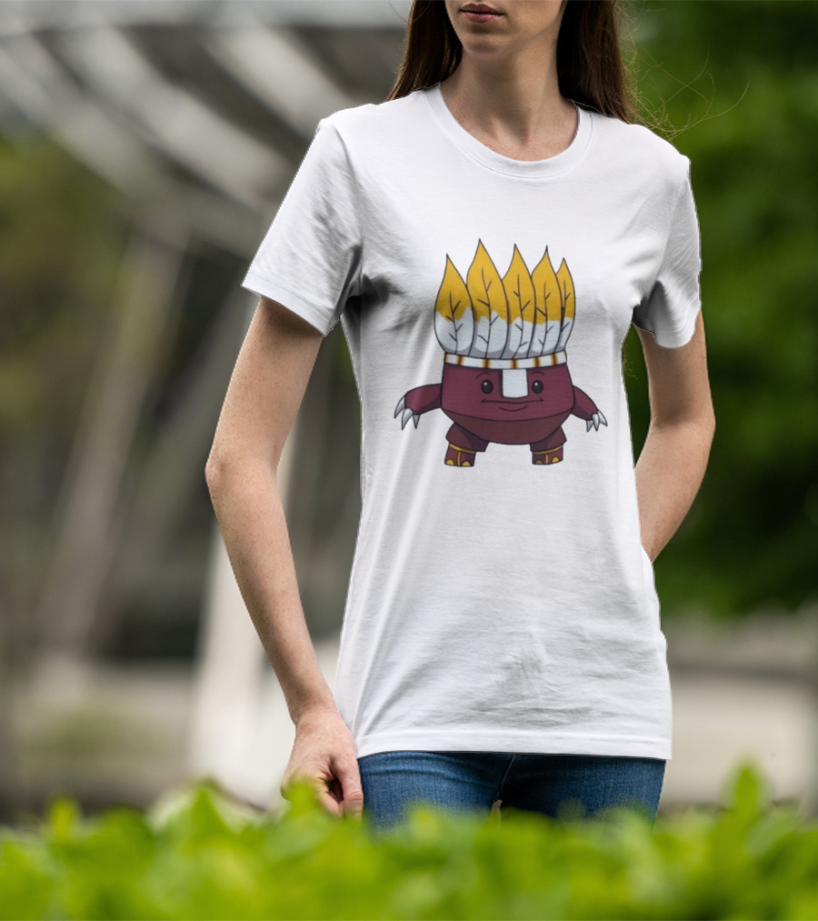 Washington Commanders Pokemon Cartoon T-Shirt