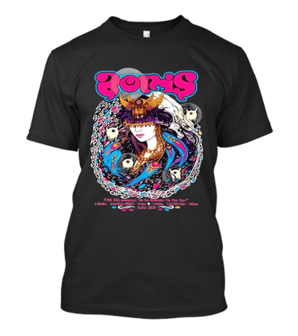 Boris Pink 20th Anniversary Do You Remember The Pink Days Tour 2026 Music Concert T-Shirt