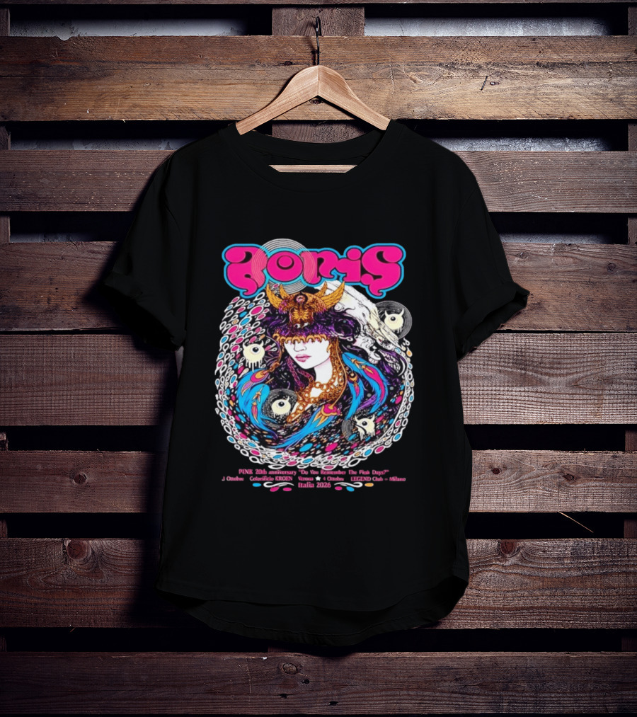 Boris Pink 20th Anniversary Do You Remember The Pink Days Tour 2026 Music Concert T-Shirt
