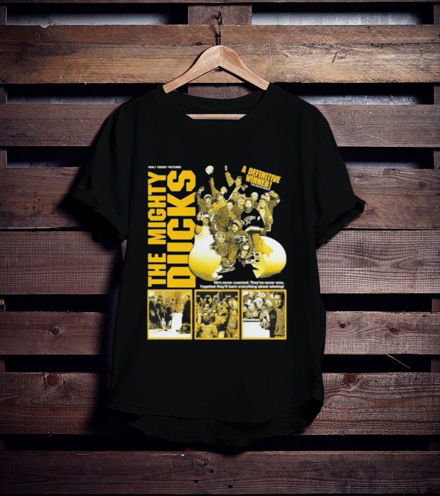 Walt Disney Pictures The Mighty Ducks Movie A Definitive Winner T-Shirt