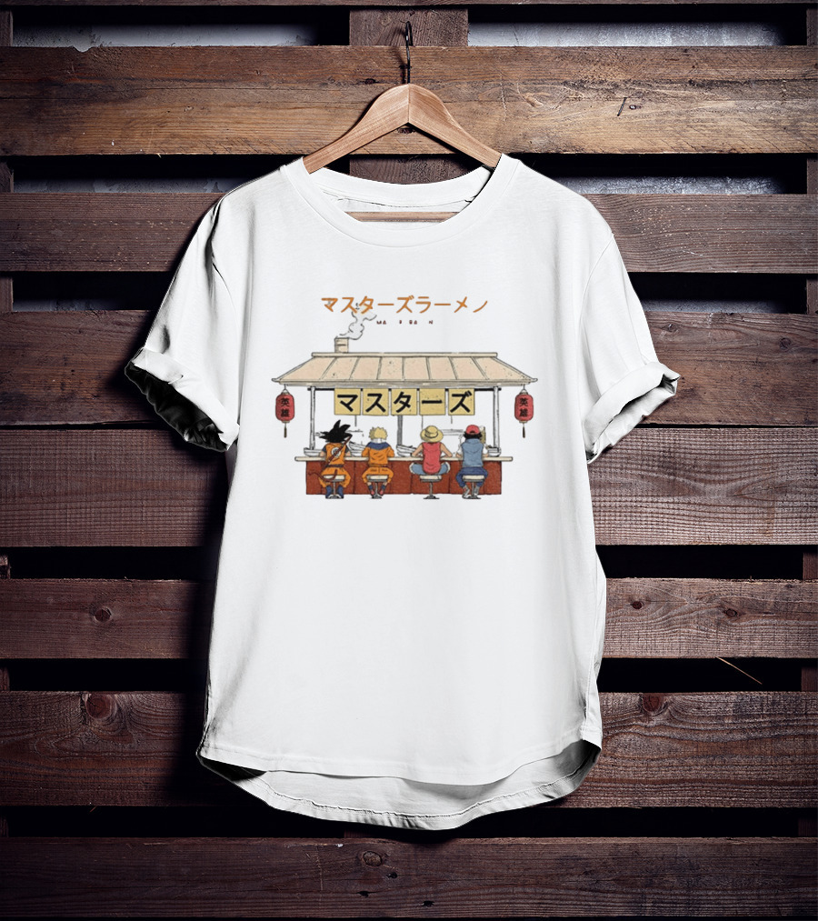 Masters Ramen Heroes Dinner One Piece T-Shirt