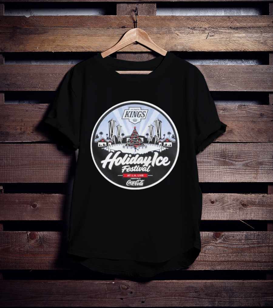 Los Angeles Kings Holiday Ice Festival At LA Live Presented By Coca Cola T-Shirt
