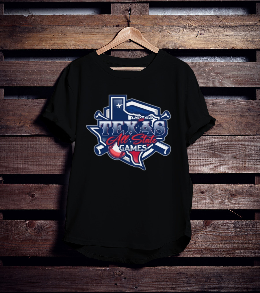 Texas All State Games USSSA Baseball Event T-Shirt