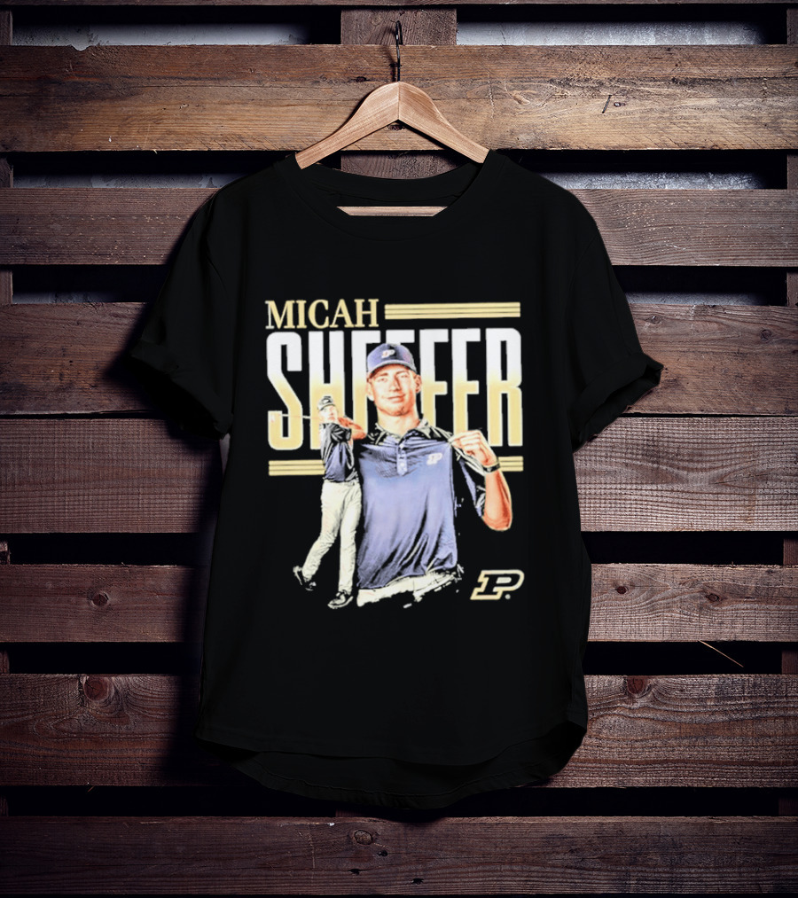 Micah Sheffer Purdue Boilermakers NCAA Men's Golf T-Shirt