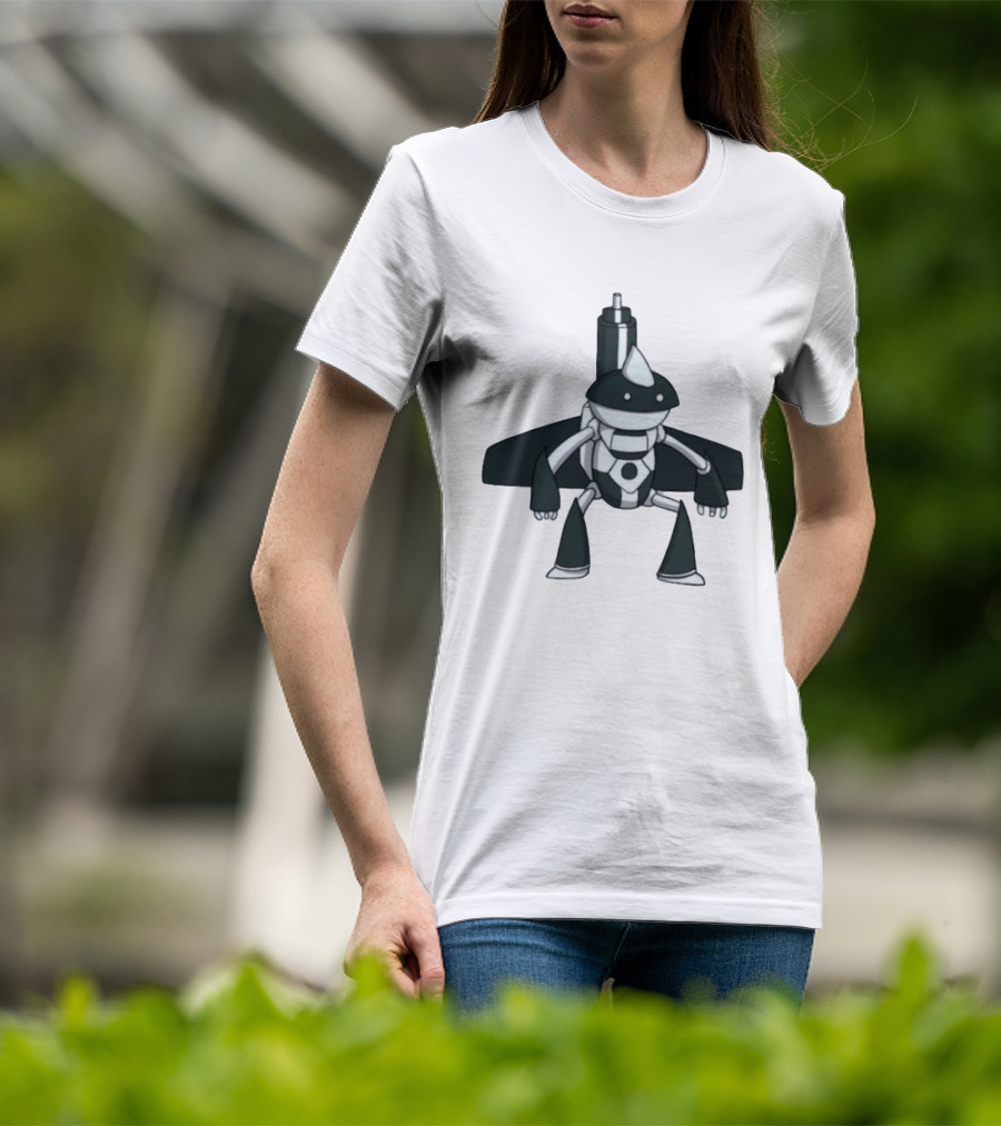 New York Jets Pokemon Robot Fusion T-Shirt