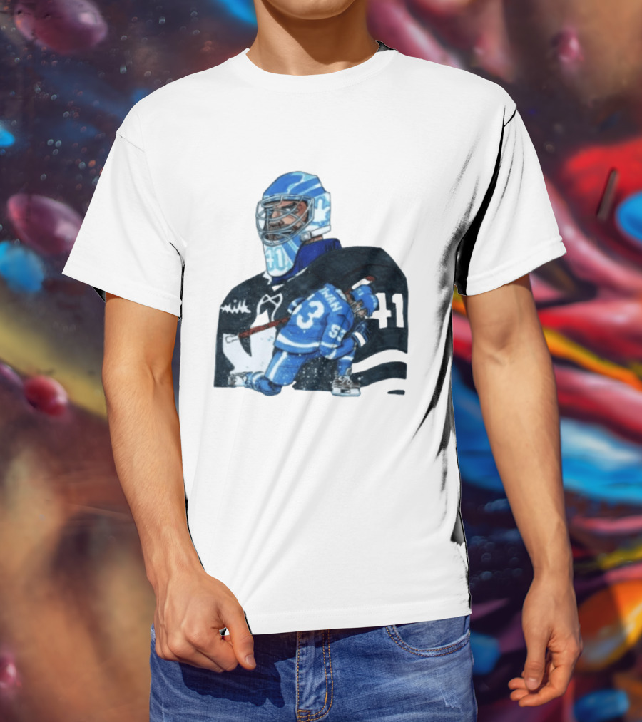 Cowan 53 Toronto Hockey Game 2 BrianBeLeafs Goalie Art 41 T-Shirt