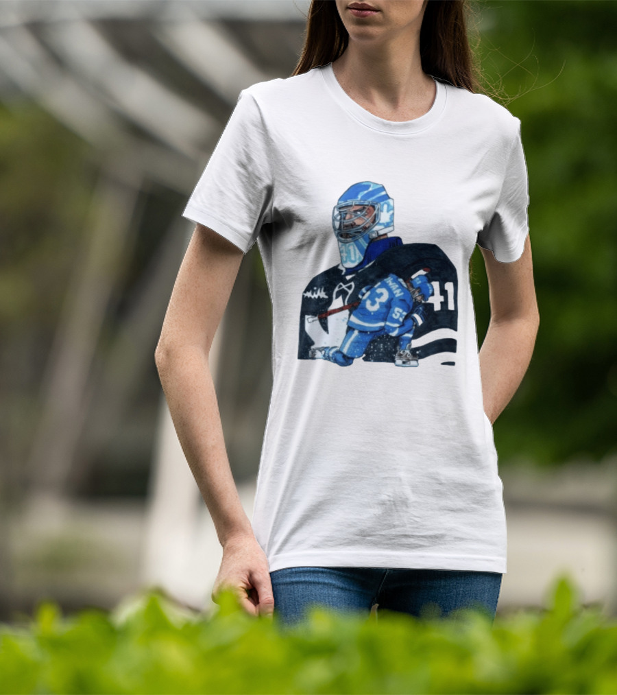 Cowan 53 Toronto Hockey Game 2 BrianBeLeafs Goalie Art 41 T-Shirt