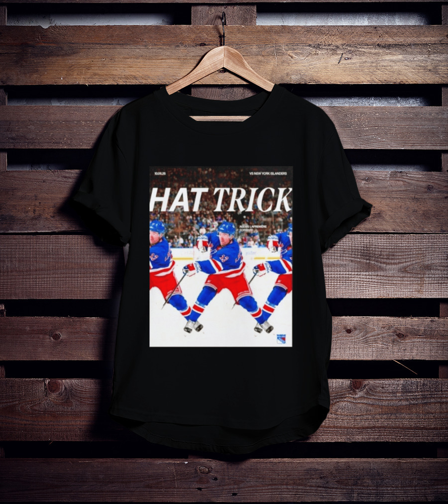 Alexis Lafrenière Hat Trick NY Rangers Vs New York Islanders 10.06.23 Forward T-Shirt