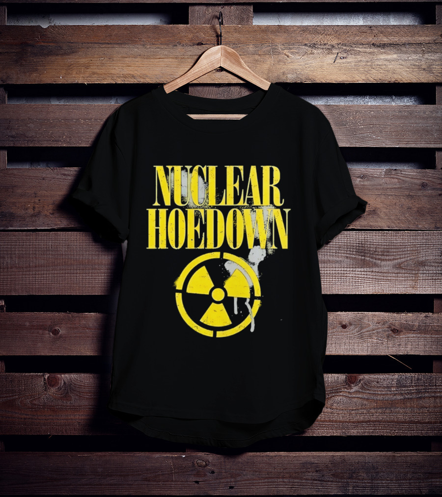 Nuclear Hoedown Distressed Radioactive T-Shirt