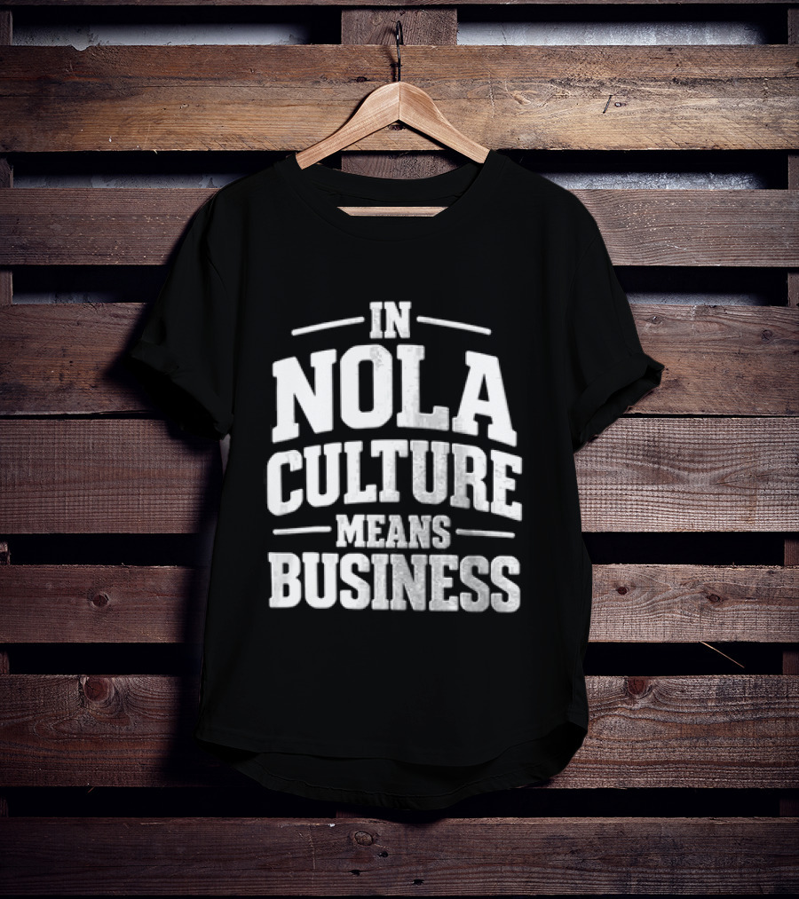 NOLA Culture Means Business Pelicans 2026 T-Shirt