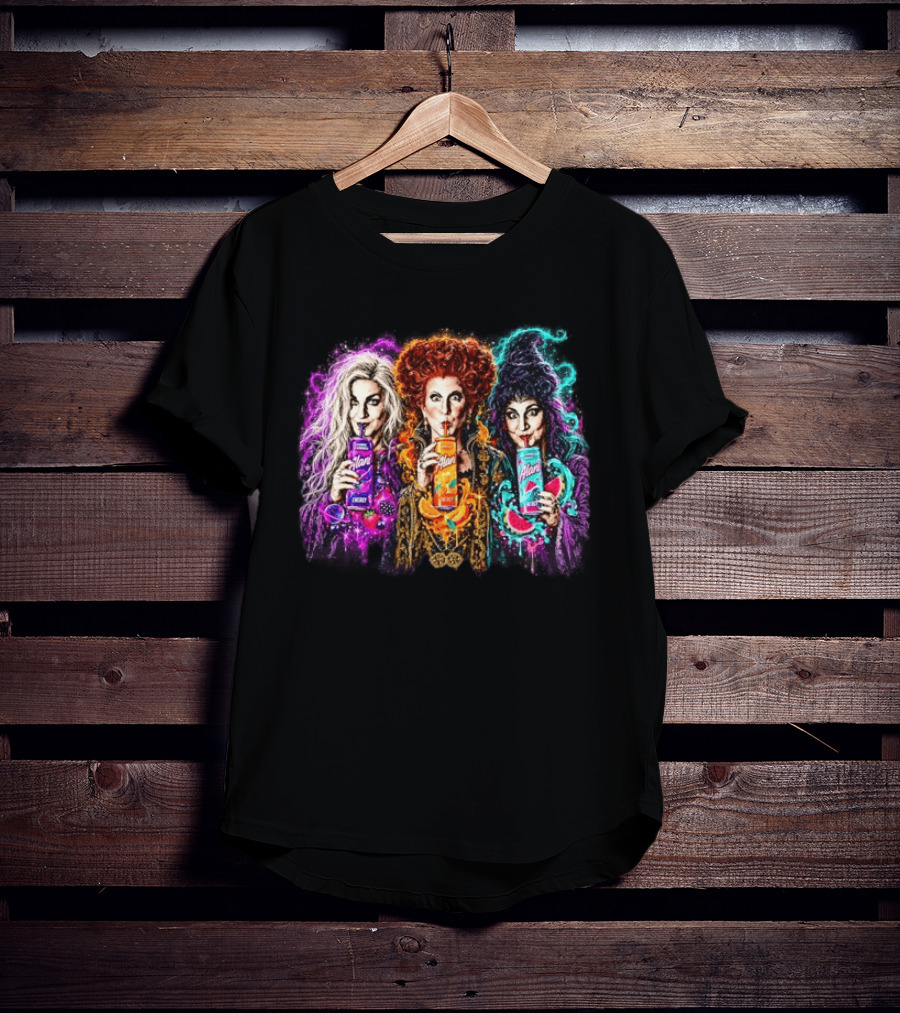 Sarah Jessica Parker Bette Midler Kathy Najimy Drinking Alani Cosmic Stardust Mimosa Watermelon Wave T-Shirt