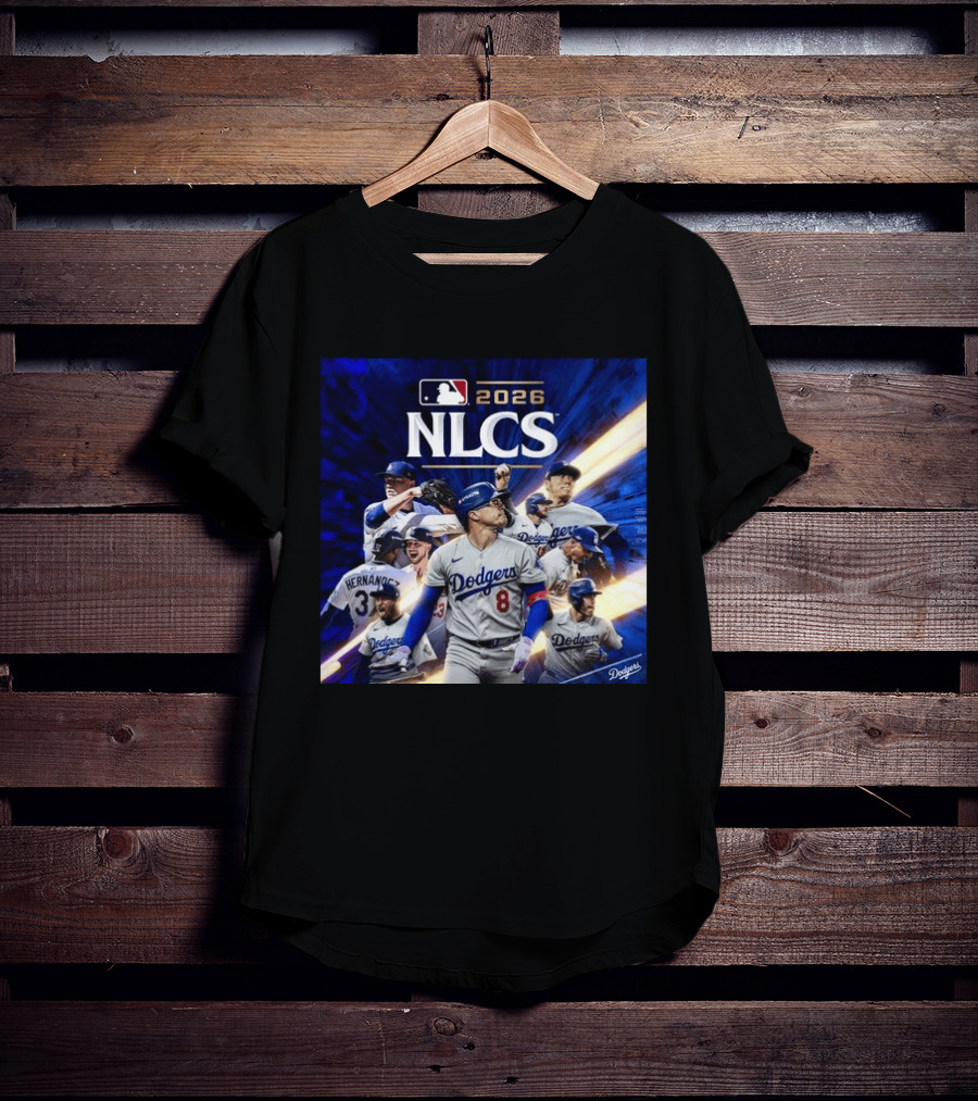 MLB Los Angeles Dodgers 2026 NLCS Bound Celebration T-Shirt