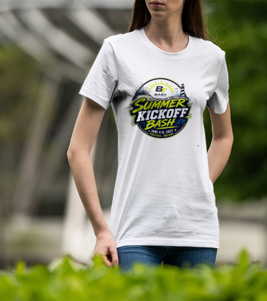 Portage Indiana Summer Kickoff Bash ET Bash Softball Event T-Shirt