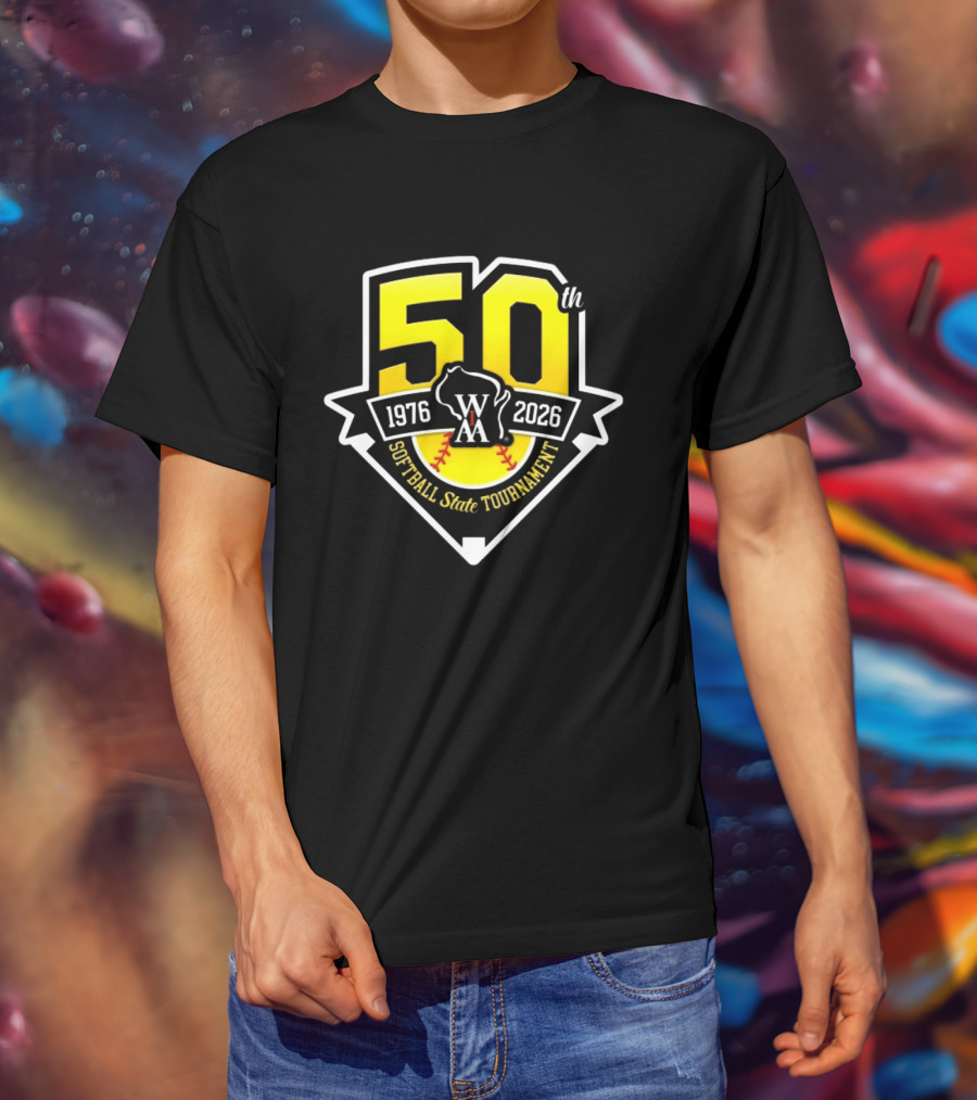 50th WIAA Softball State Tournament 1976 2026 T-Shirt