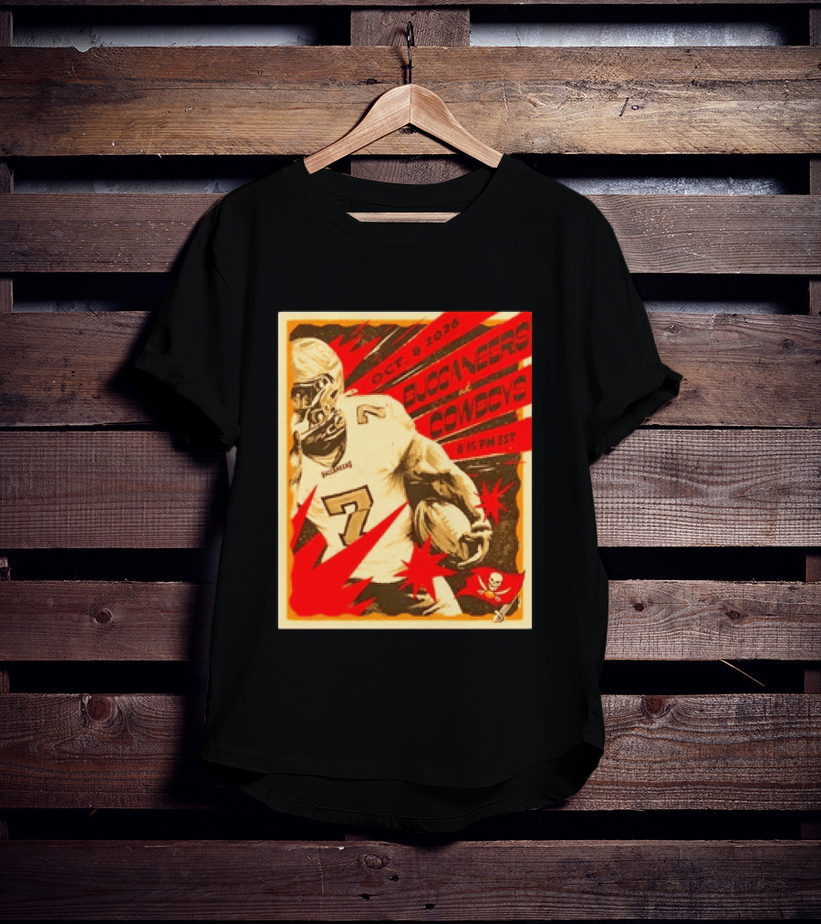 Buccaneers At Cowboys October 8 2026 8:15 PM EST T-Shirt